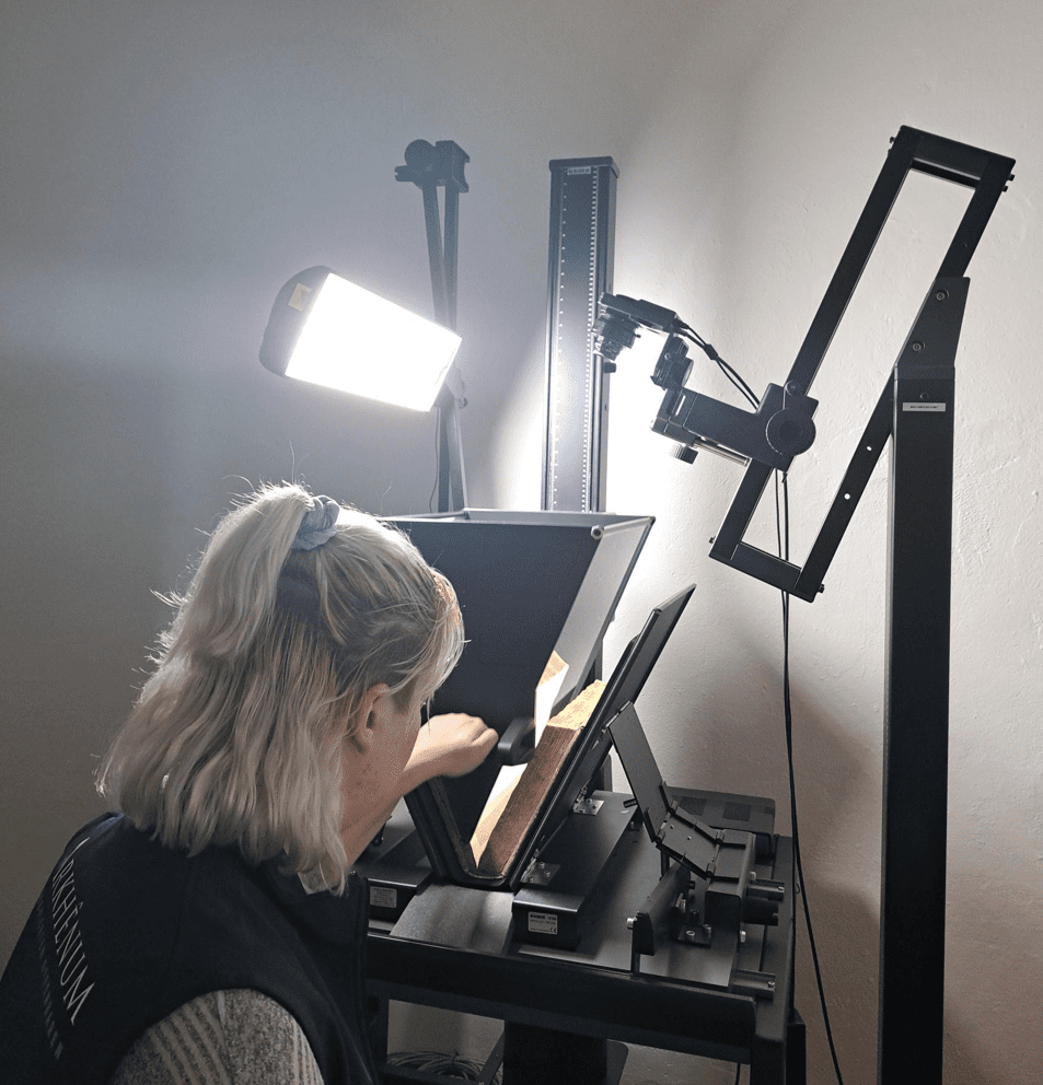 Using 2D scanning services to digitise documents that can't be fully opened